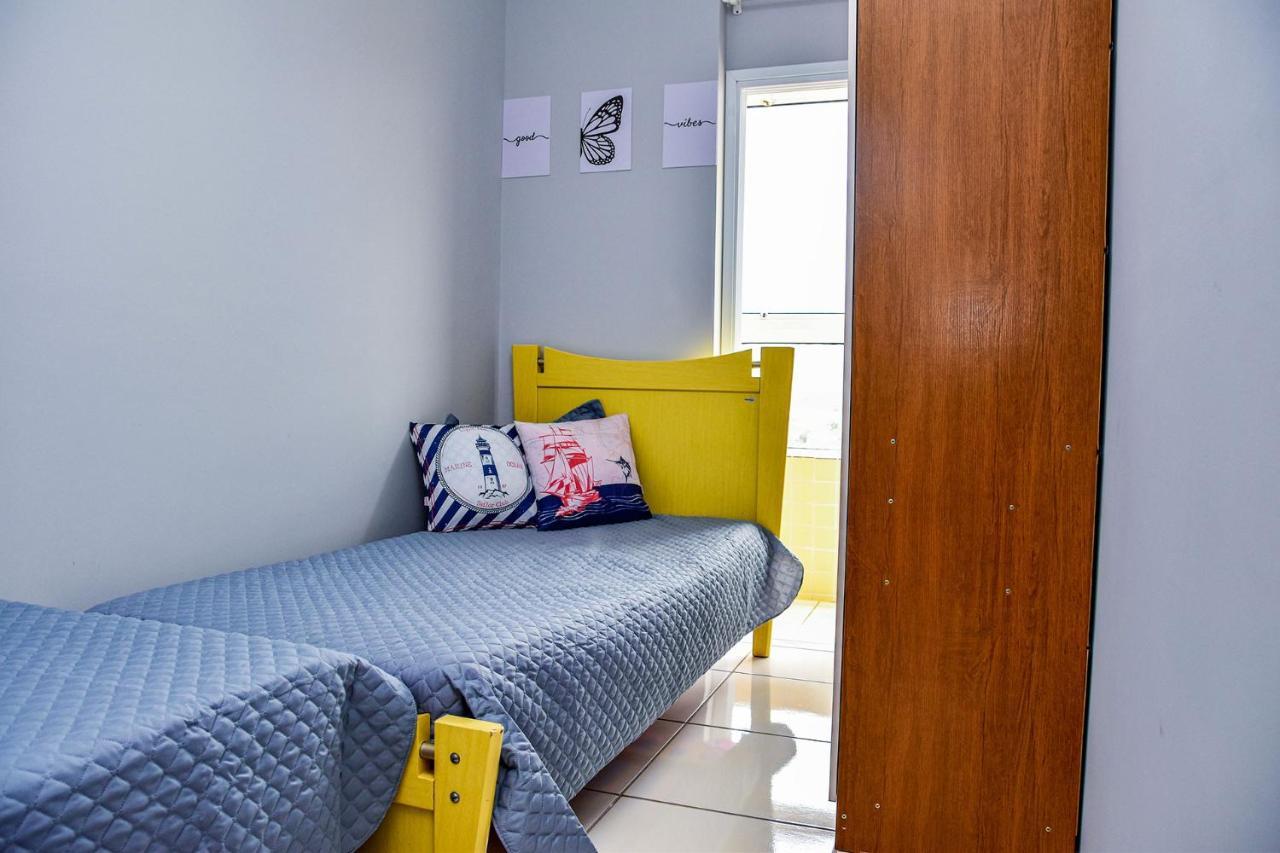 Apto C Wi-Fi A Beira-Mar Na Praia Jardim Real Sp Appartement Praia Grande  Buitenkant foto