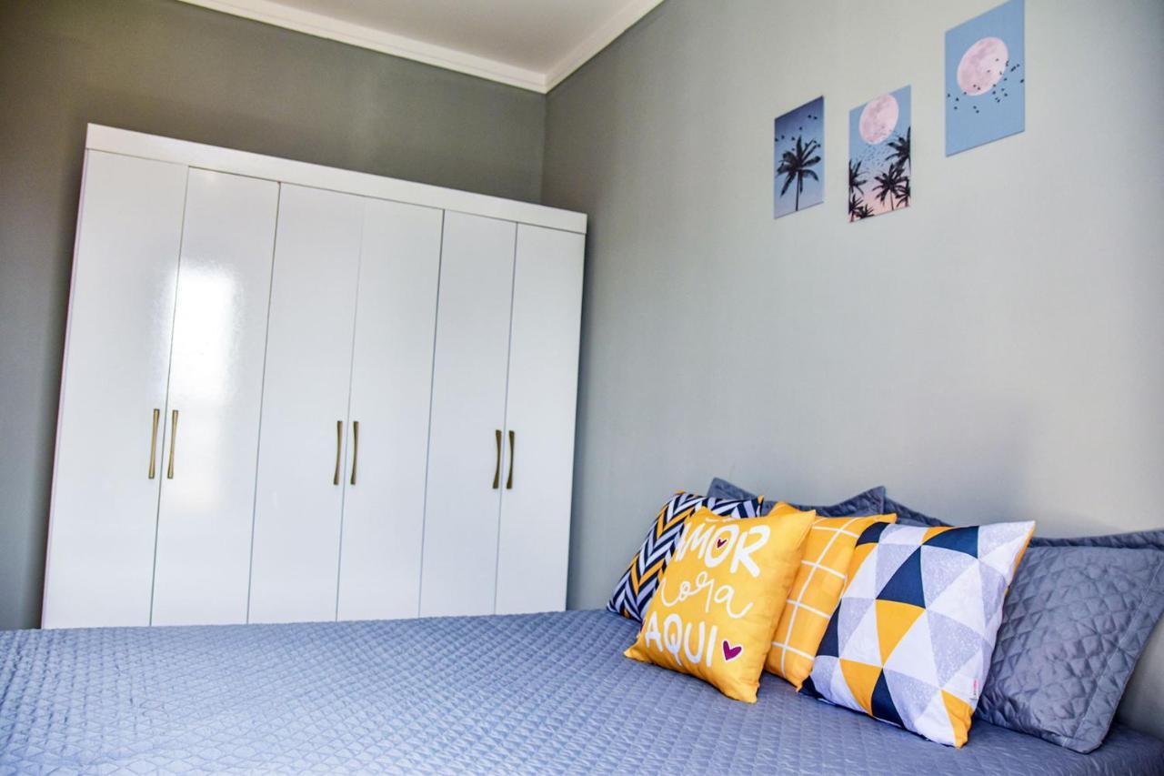 Apto C Wi-Fi A Beira-Mar Na Praia Jardim Real Sp Appartement Praia Grande  Buitenkant foto